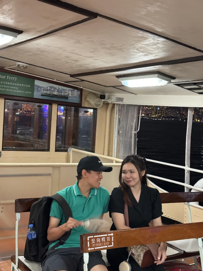 Albert and Angelia in Hong Kong